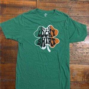 Green Lucky Shirt- Size Small